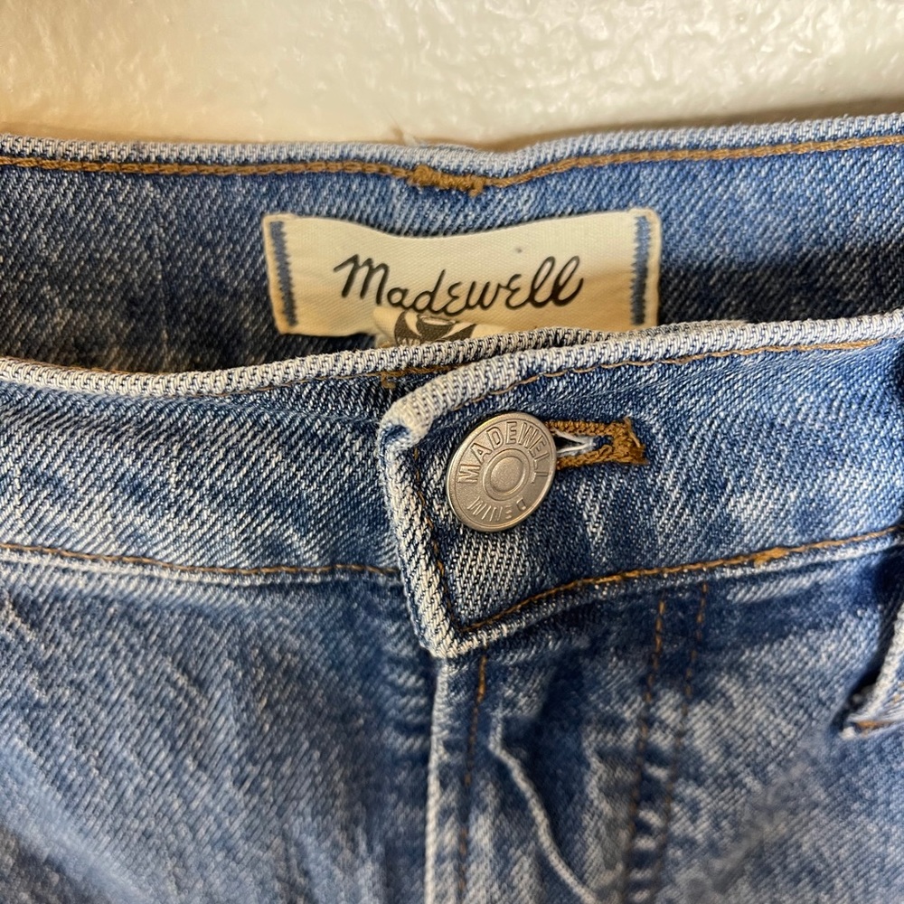 Madewell Perfect Vintage Jean Raw Hem Enmore wash - Picture 8 of 9